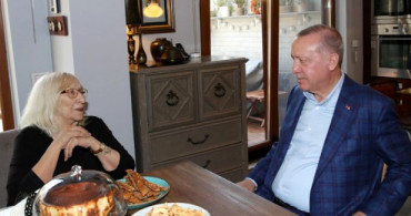 Cumhurbaşkanı Erdoğan, Alev Alatlı'yı Ziyaret Etti