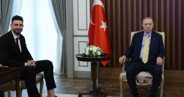 Cumhurbaşkanı Erdoğan, Alperen Şengün ile Bir Araya Geldi