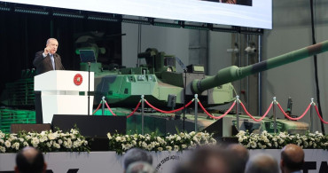 Cumhurbaşkanı Erdoğan Altay Tankları'nı Teslim Etti