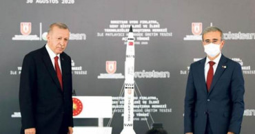 Cumhurbaşkanı Erdoğan: Artık Uzay Ligindeyiz