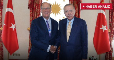 Cumhurbaşkanı Erdoğan, BlackRock CEO’su Larry Fink’i Kabul Etti