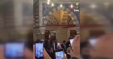 Cumhurbaşkanı Erdoğan, Edirne Selimiye Camii'nde çeşitli etkinliklere katıldı