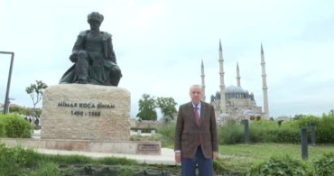 Cumhurbaşkanı Erdoğan Edirne’de esnaf ve vatandaşlarla buluştu