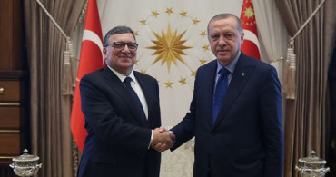 Cumhurbaşkanı Erdoğan eski AB Komisyonu Başkanı Barroso'yu Kabul Etti