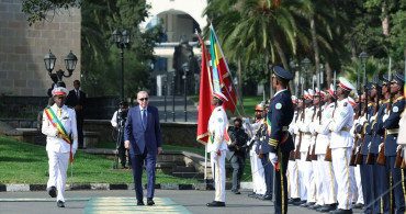 Cumhurbaşkanı Erdoğan Etiyopya'da Resmi Törende Karşılandı