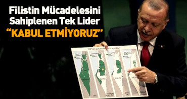 Cumhurbaşkanı Erdoğan: Filistin'i Yok Eden Planı Kabul Etmiyoruz