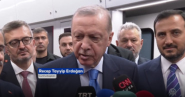 Cumhurbaşkanı Erdoğan: Halkalı İstanbul Havalimanı hattı 31 Temmuz’a kadar ücretsiz olacak