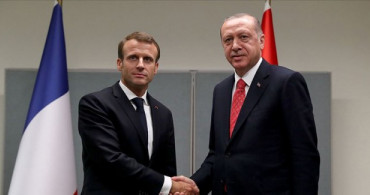 Cumhurbaşkanı Erdoğan İle Macron İdlib'i Görüştü
