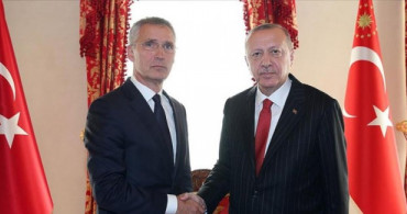 Cumhurbaşkanı Erdoğan Jens Stoltenberg İle Görüştü