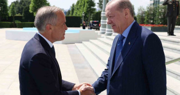 Cumhurbaşkanı Erdoğan, Kanada Başbakanı Mark Carney’i kabul etti