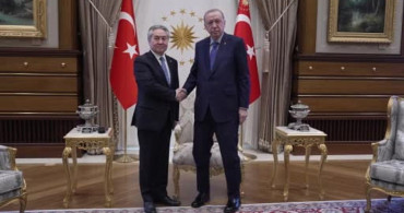 Cumhurbaşkanı Erdoğan, Kırgızistan Dışişleri Bakanı Kulubayev’i kabul etti