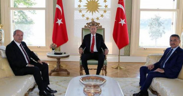 Cumhurbaşkanı Erdoğan, KKTC Başbakanı Ersin Tatar'ı Kabul Etti