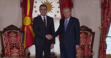 Cumhurbaşkanı Erdoğan, Kuzey Makedonya Başbakanı Mickoski’yi kabul etti