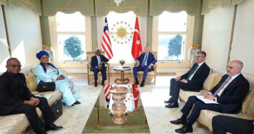 Cumhurbaşkanı Erdoğan, Liberya Cumhurbaşkanı Boakai ile görüştü