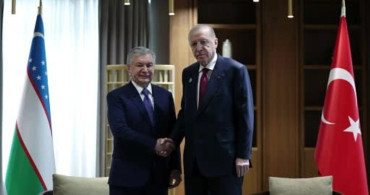 Cumhurbaşkanı Erdoğan, Özbekistan Cumhurbaşkanı ile Görüşme Gerçekleştirdi