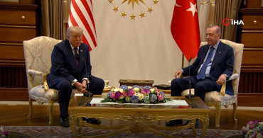 Cumhurbaşkanı Erdoğan ve ABD Başkanı Trump basın toplantısı düzenliyor
