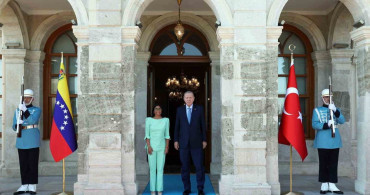 Cumhurbaşkanı Erdoğan, Venezuela Cumhurbaşkanı Vekili Rodriguez ile Görüştü