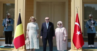 Cumhurbaşkanı Erdoğan'dan Belçika Kraliçesi Mathilde'ye Ziyaret