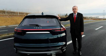 Cumhurbaşkanı Erdoğan'dan TOGG Paylaşımı