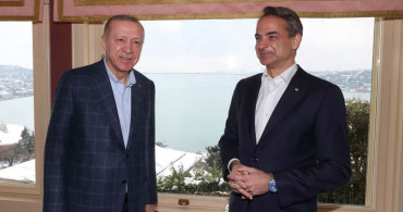 Cumhurbaşkanı Recep Tayyip Erdoğan ile Yunanistan Başbakanı Miçotakis Görüşüyor!