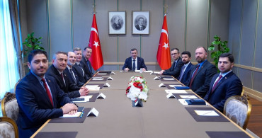 Cumhurbaşkanı Yardımcısı Yılmaz, ATBR Heyetini Ağırladı