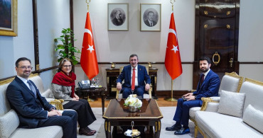 Cumhurbaşkanı Yardımcısı Yılmaz, Brezilya Büyükelçisi ile Görüşme Gerçekleştirdi