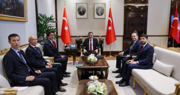 Cumhurbaşkanı Yardımcısı Yılmaz, Kırgızistan Heyetini Ağırladı