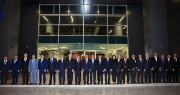 Cumhurbaşkanı Yardımcısı Yılmaz KKTC'ye Teşrif Etti