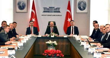 Cumhurbaşkanlığı Külliyesi'nde Denetim ve Teftiş Toplantısı Yapıldı