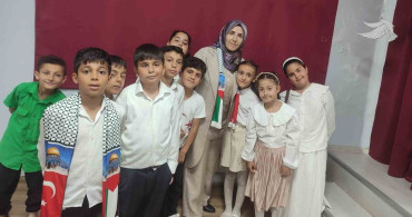 Cumhuriyet İlkokulu öğrencilerinden sanat dolu gösteri