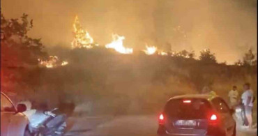 Cunda Adası’ndaki orman yangını kontrol altına alındı