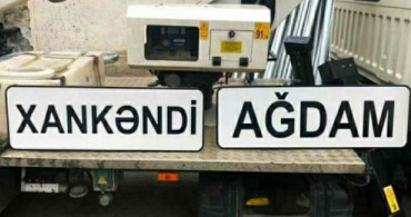 Dağlık Karabağ'da İşgalden Kurtarılacak Kentlerin Tabelaları Hazır