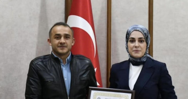 Dalgıç Kemal Ateş'e Teşekkür Belgesi