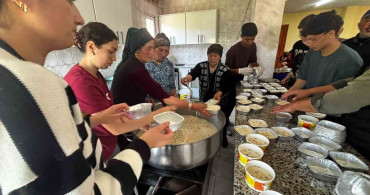 Damal'da aşure lokması dağıtımı etkinliği gerçekleştirildi
