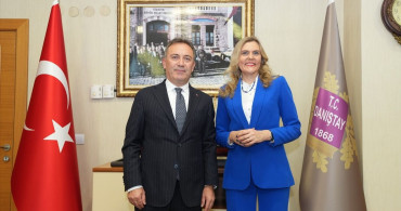 Danıştay Başsavcısı Cevdet Erkan, Estonya Yüksek Mahkemesi Üyesi ile Görüştü