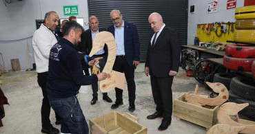 Darıca’da Yerel Üretim: Kent Mobilyaları Kendi Atölyesinde Yapılıyor