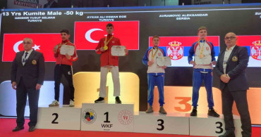 Darıca’nın Karatecileri Balkan Şampiyonu Oldu