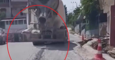 Defne'de Beton Dökerek İlerleyen Mikser Sürücüsüne 50 Bin TL Ceza