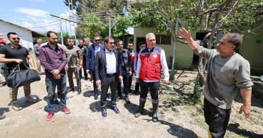 Defne'deki Su Baskınları İncelendi