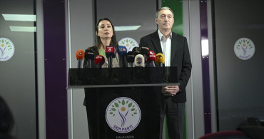 DEM Parti Eş Genel Başkanları Suriye Gündemini Değerlendirdi