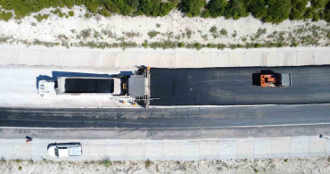 Demirci'de ulaşım yatırımları hız kazandı