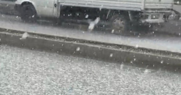 Demirözü'nde Dolu Yağışı Yaşamı Olumsuz Etkiledi