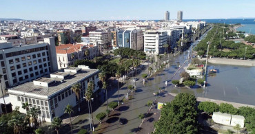 Deniz seviyesinin yükseldiği İskenderun’da son durum