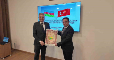 Denizli heyeti Azerbaycan'da sıcak karşılandı