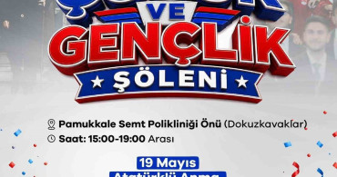 Denizli'de 19 Mayıs Coşkusu