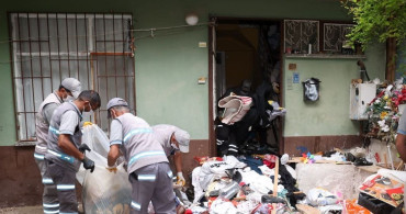 Denizli'de Çöp Ev Temizliği: 43 Kamyon Atık Tahliye Edildi