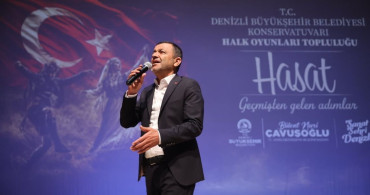 Denizli'de 'Hasat' Temalı Geleneksel Halk Oyunları Gösterisi