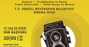 Denizli'de Kısa Film Atölyesi Başlıyor