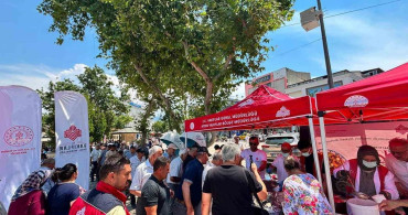 Denizli'de Muharrem ayının bereketi aşure ikramıyla paylaşıldı