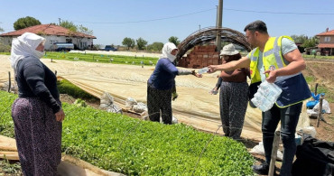 Denizli'de Tarım İşçilerine Yaz İkramı